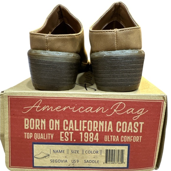 American Rag - Segovia Mule- Saddle - Size 9 NIB - Picture 7 of 9
